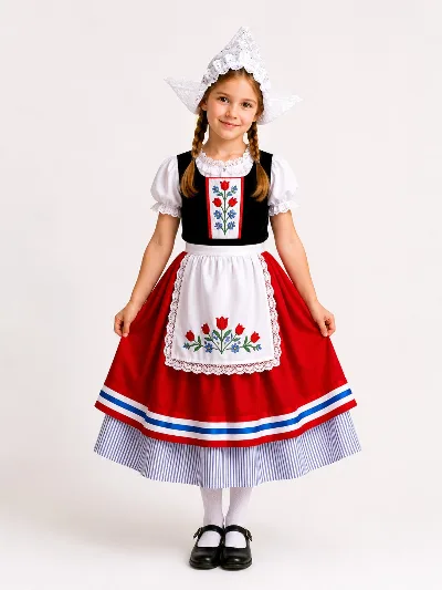 Holland National Costume for Girls