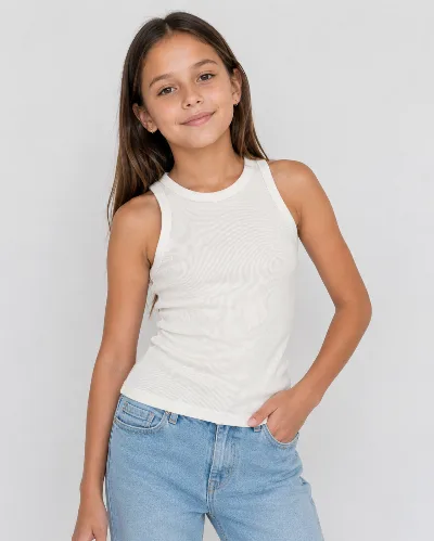 Ivory Tank Top 2875