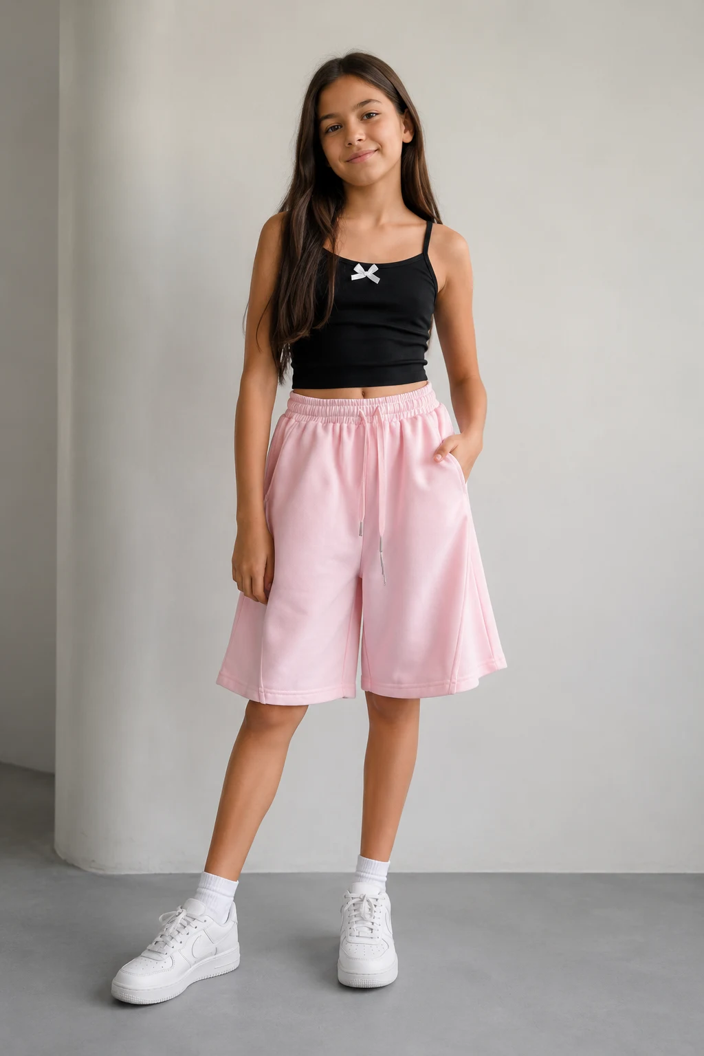 Pink shorts 2902