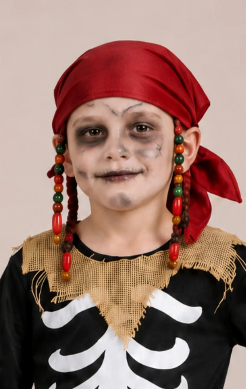 Skeleton (Zombie, Pirate) Carnival Costume for Boys