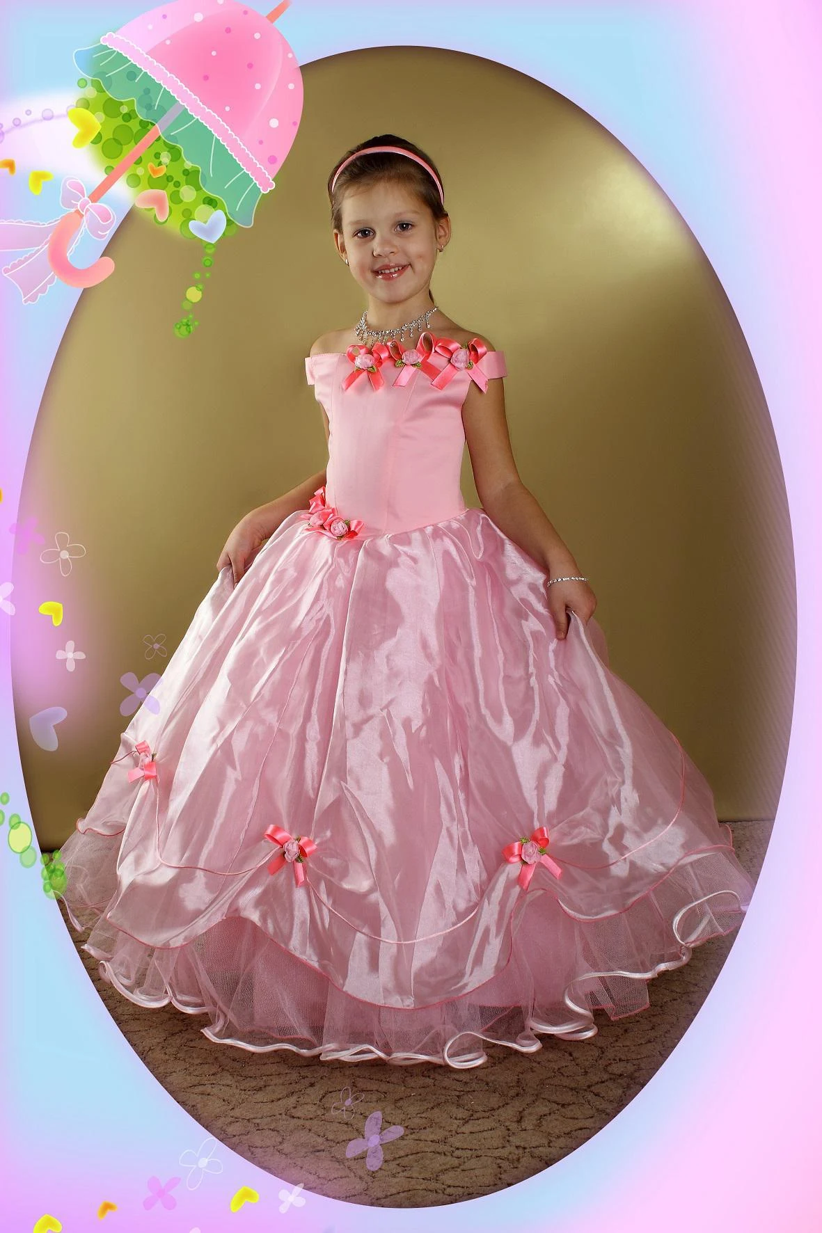 Elegant dress Bows 2711 hire