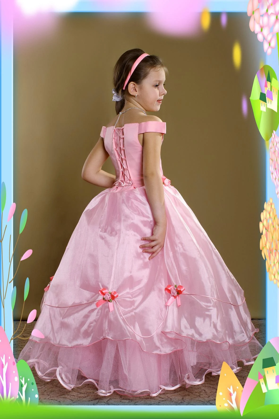 Elegant dress Bows 2711 hire