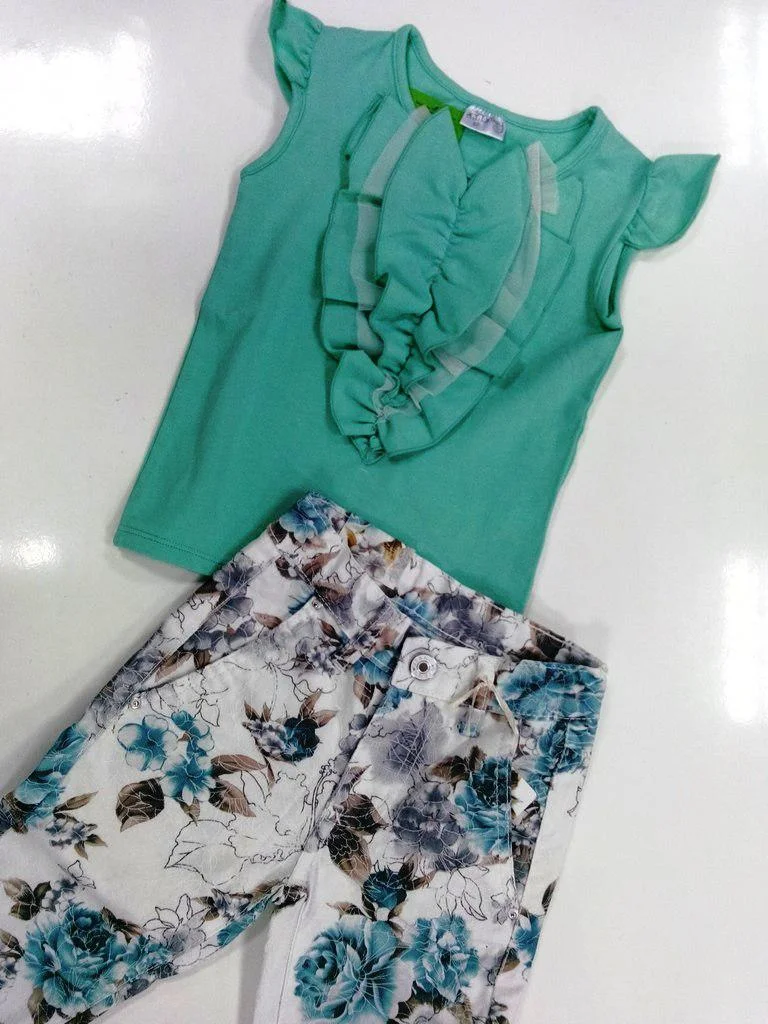 Jeans - trousers for girls 1055 Glostory