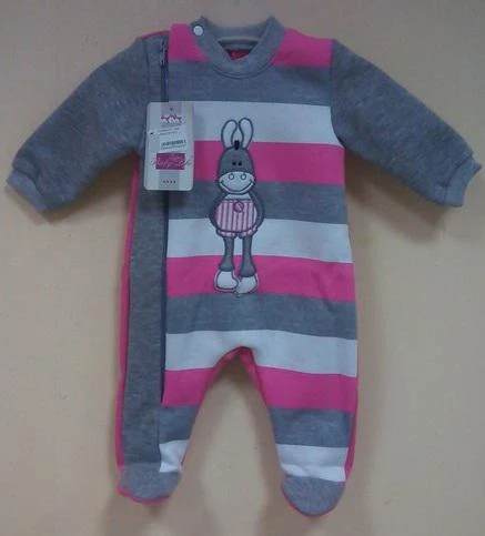 Jumpsuit on fleece for girls Donkey