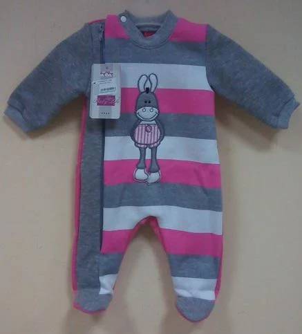 Jumpsuit on fleece for girls Donkey