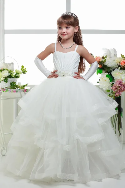 Elegant dress for the girl 8726