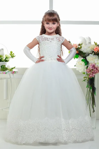 Elegant dress for the girl 8725