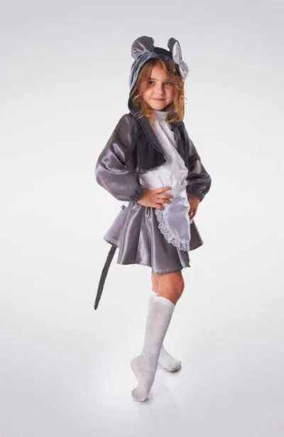 Carnival costume for girls Mouse №5