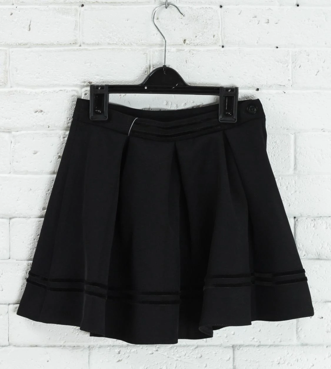 School skirt Viola velvet black