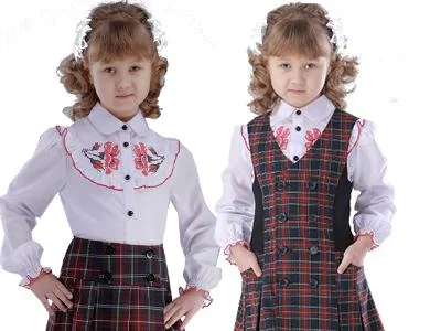 Блуза шкільна для дівчинки Даринка