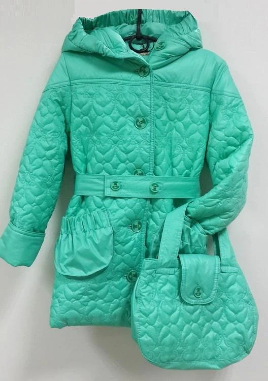 Demi-season jacket for girls Laura mint