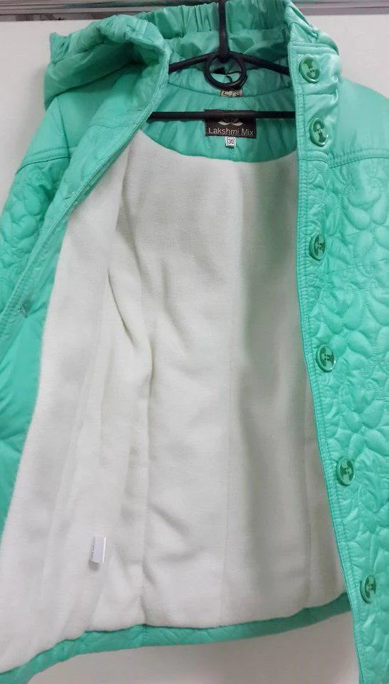 Demi-season jacket for girls Laura mint