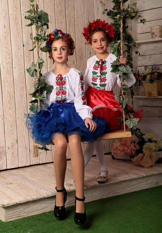 Карнавальний костюм для дівчинки Українка (український костюм для дівчинки)