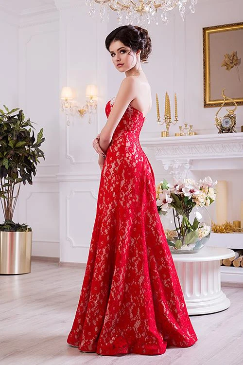 Вечірня сукня V8707