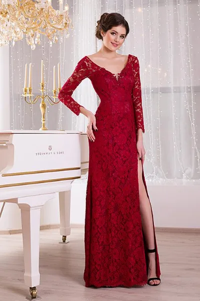 Вечірня сукня V8724