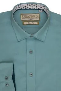 Shirt school for the boy of Aquarius / K844 slim Knyazhich