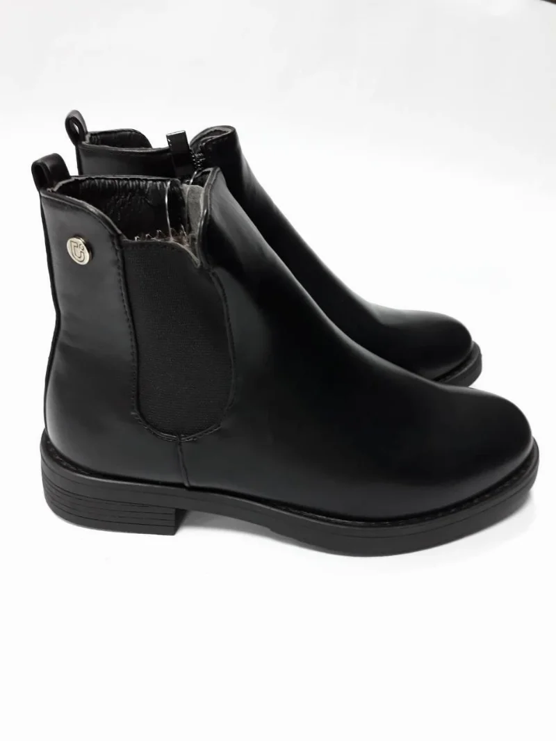 Girls' boots black K-57