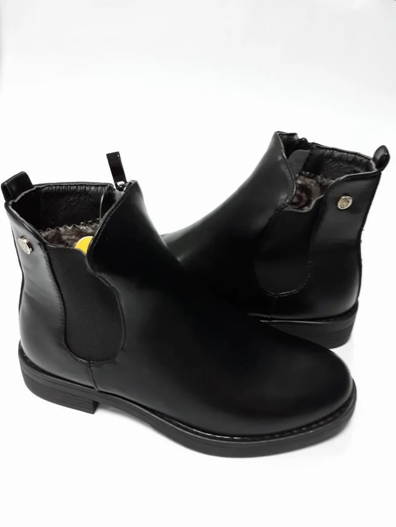 Girls' boots black K-57