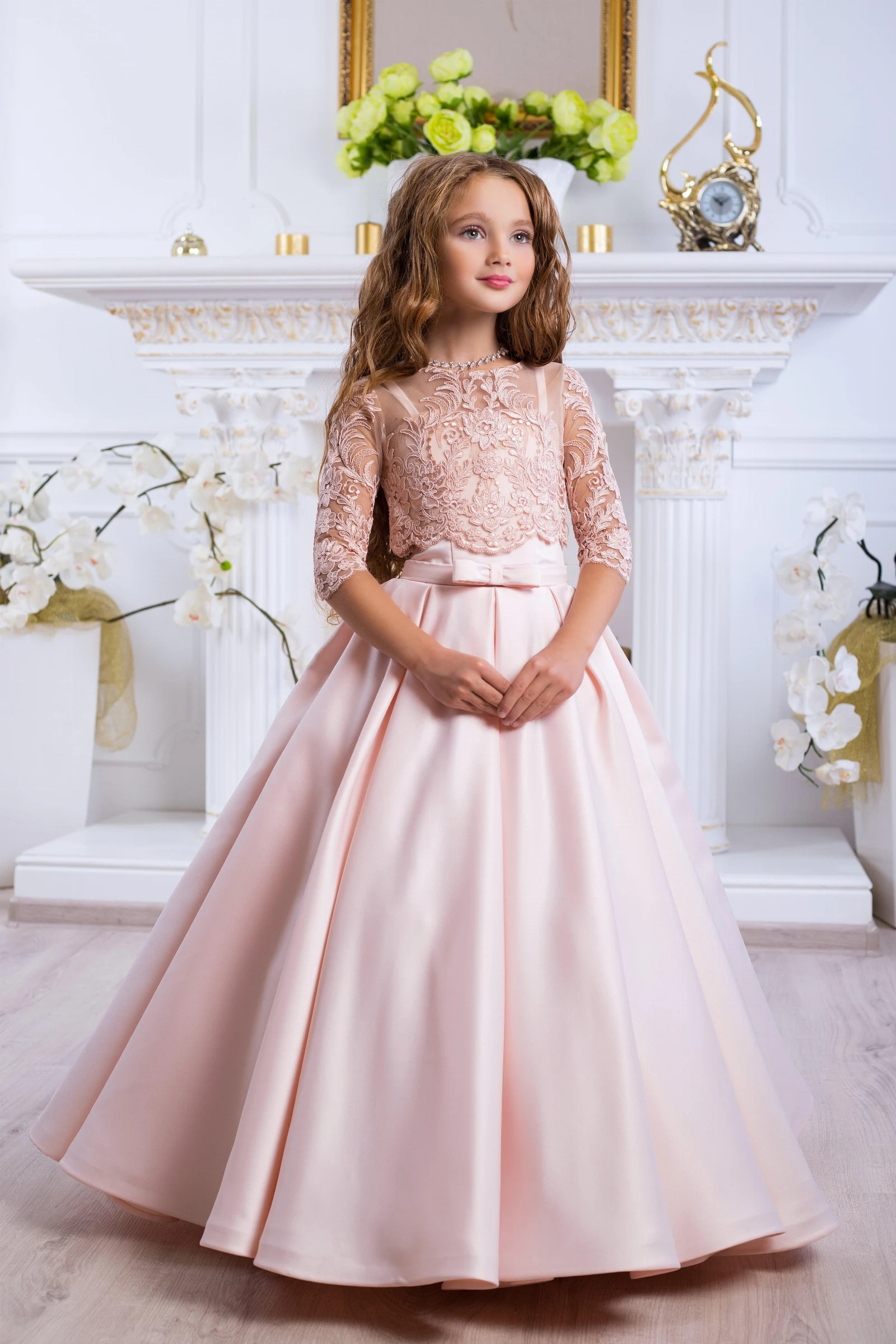 Ошатне бальне плаття для дівчинки 9791