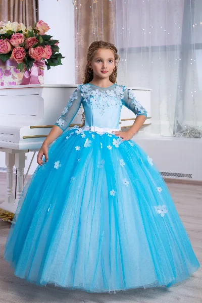 Elegant ball dress for the girl 9770