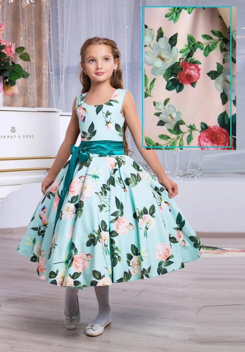 Elegant ball gown for girls 9754