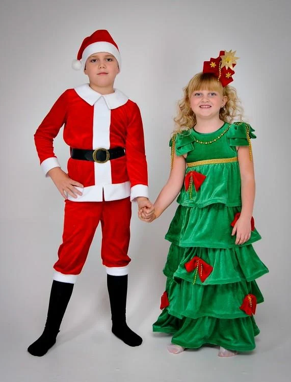 Royal Christmas Tree Costume with Red #5