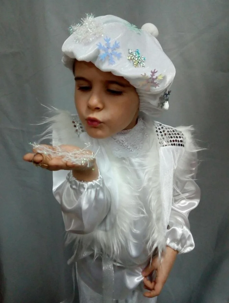 Snowman / Snow Boy Carnival Costume for Boys - Rental Available