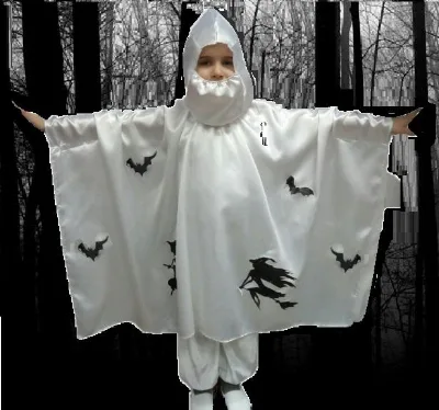 Ghost Carnival Costume for Boys, Casper