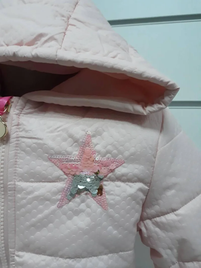 Jacket - windbreaker for girls pink 72234 GARACE