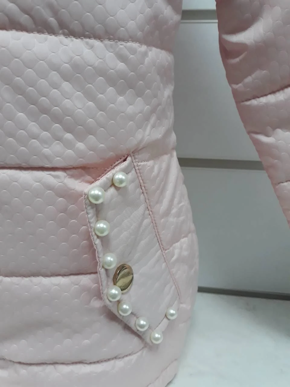 Jacket - windbreaker for girls pink 72234 GARACE