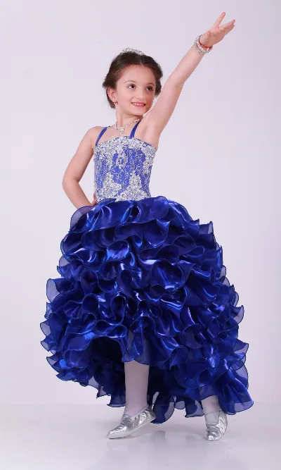Rental Fancy dress for girls Carmen blue