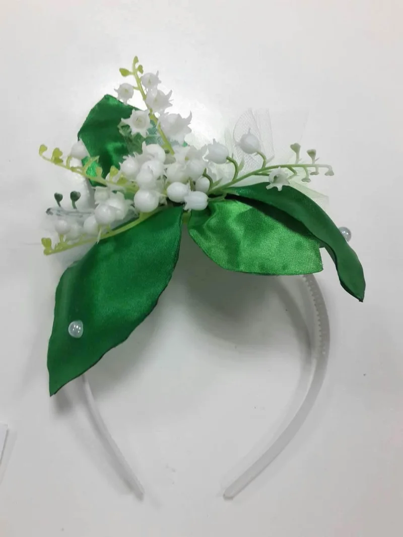 Carnival costume accessory - Lily of the Valley (headpiece)