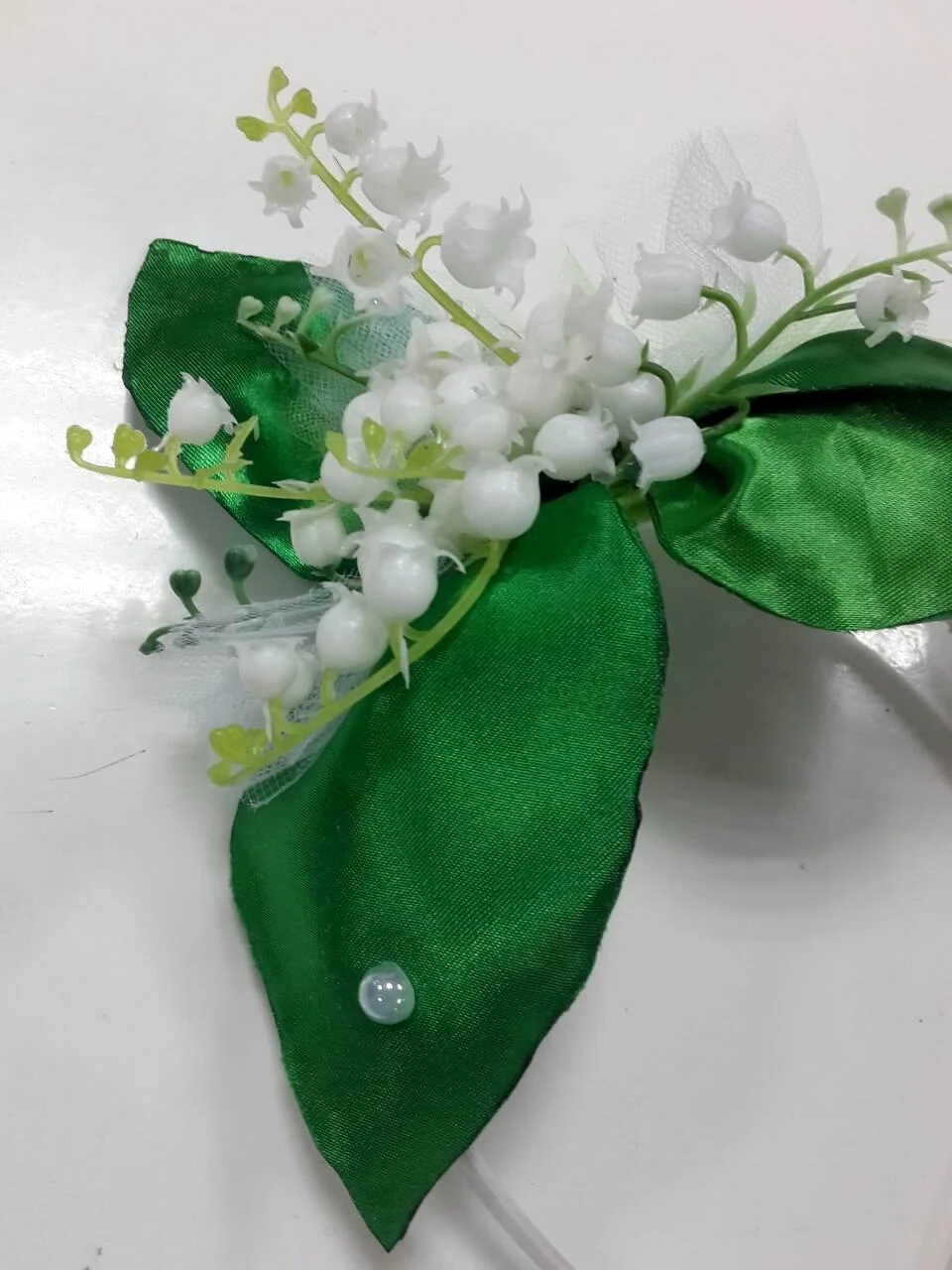 Carnival costume accessory - Lily of the Valley (headpiece)