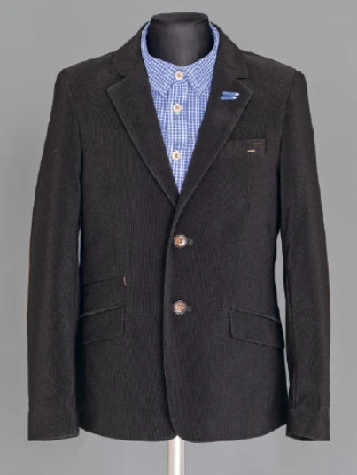 Jacket velveteen, school for the boy 419 black