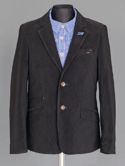 Jacket velveteen, school for the boy 419 black