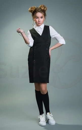 Сарафан шкільний Бланш чорний