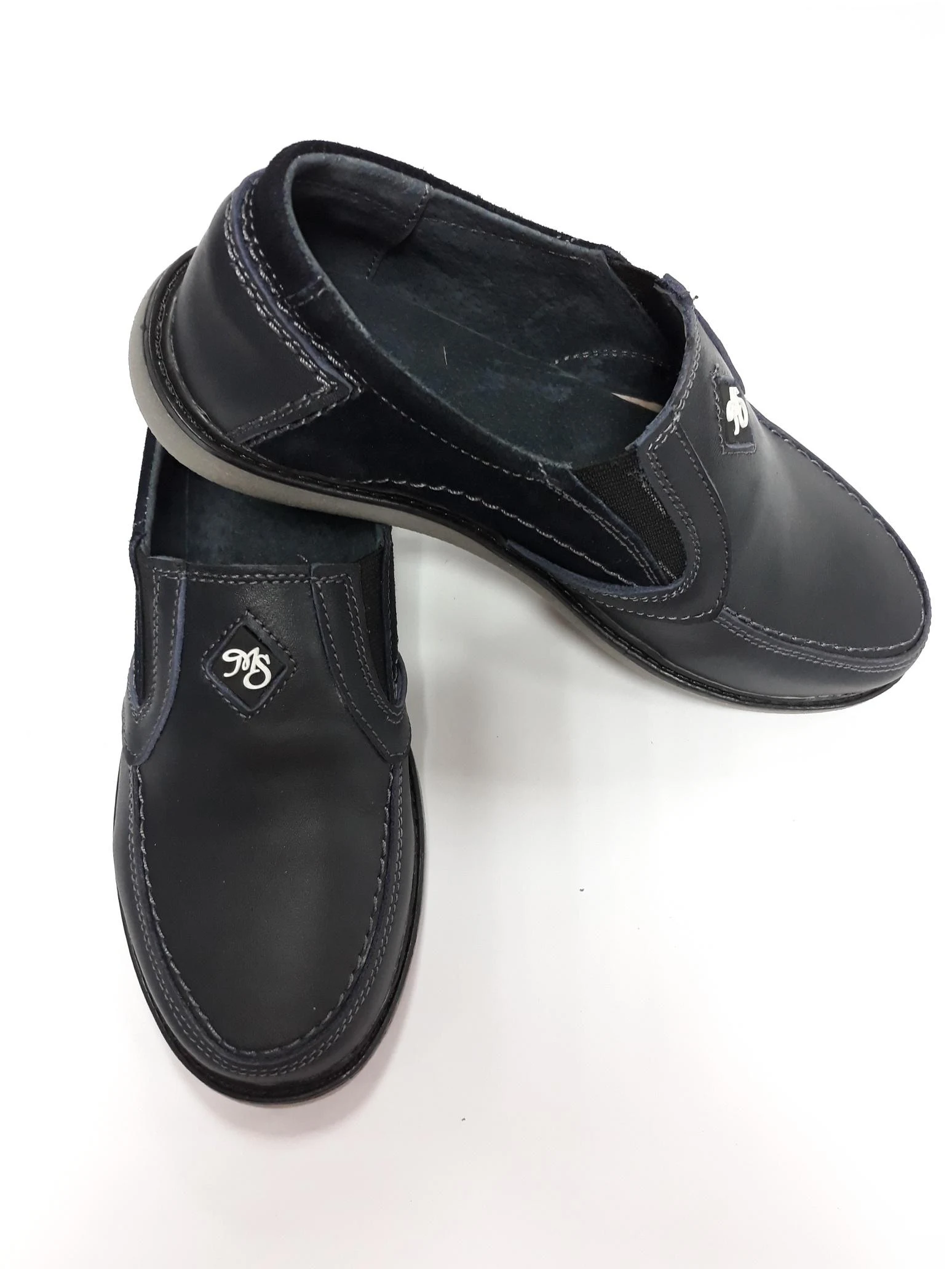 Туфлі мокасини МП30 чорні ТМ Men's Style
