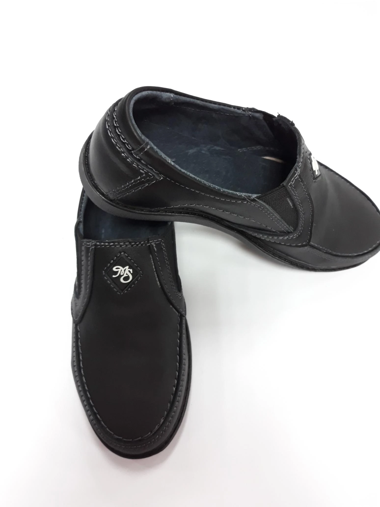 Туфлі мокасини МП30 сині ТМ Men's Style