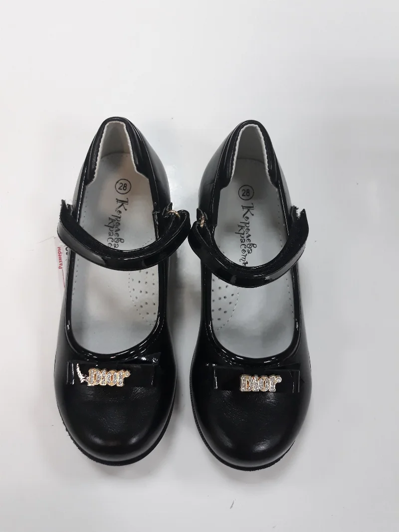 Black shoes for girls ZKK2817-50 Beauty Queen