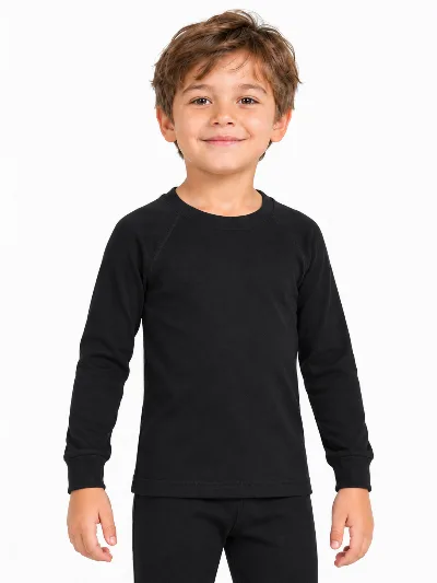 Black thermal top 23-04-1 SMILE TIME