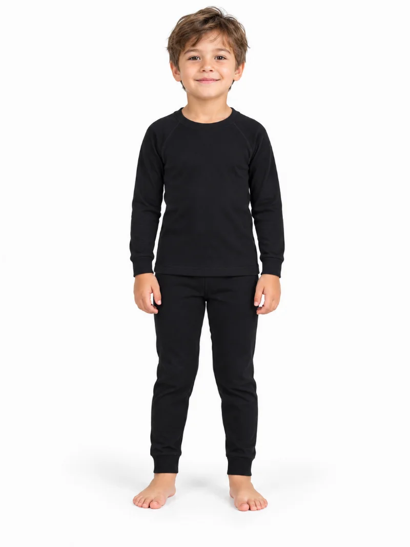 Black thermal top 23-04-1 SMILE TIME