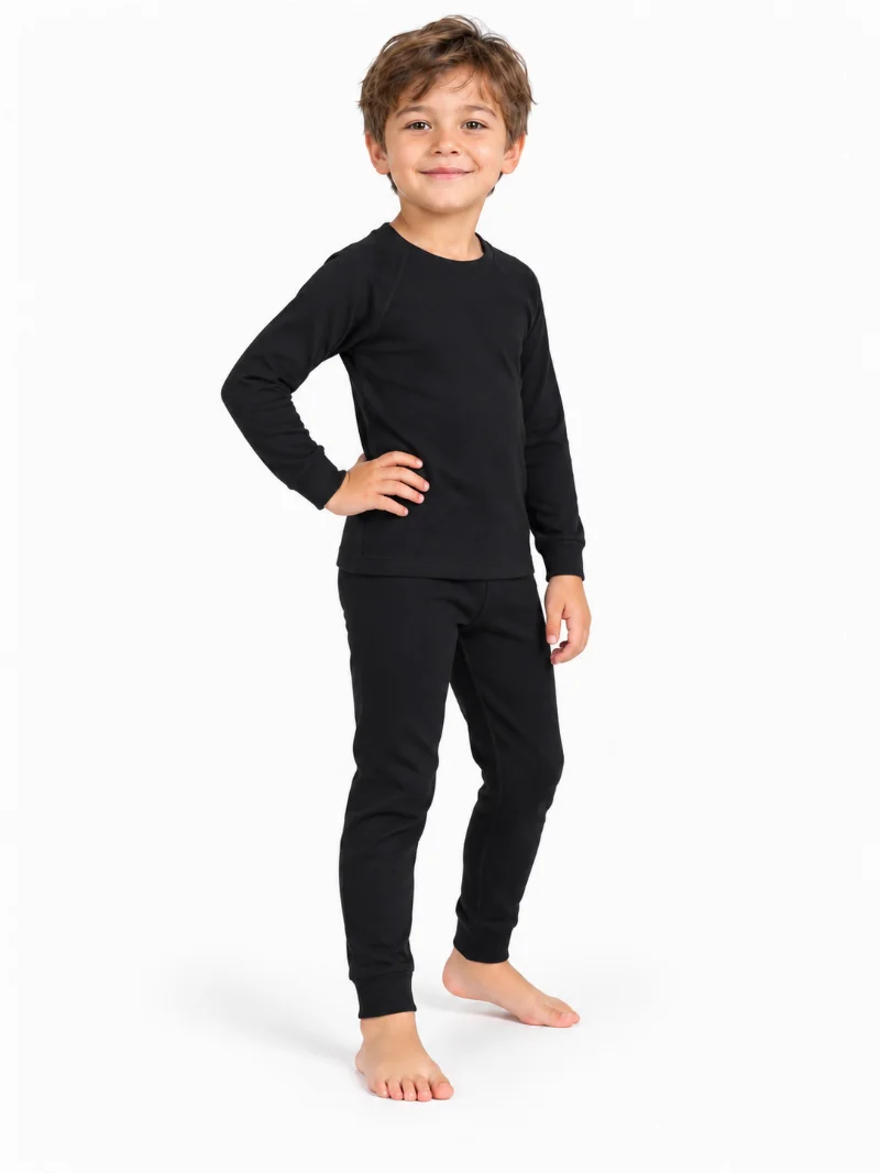 Black thermal top 23-04-1 SMILE TIME