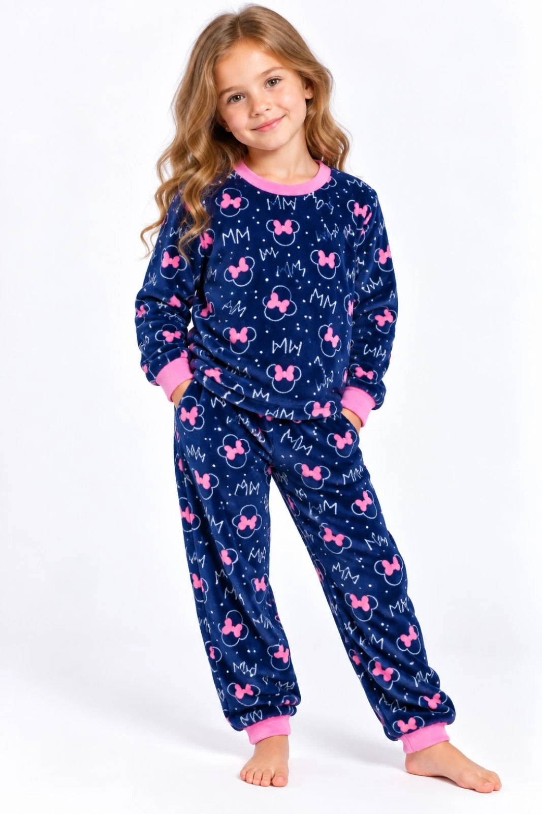 Girls' fluffy terry pajama 0110202smi Tatoshka