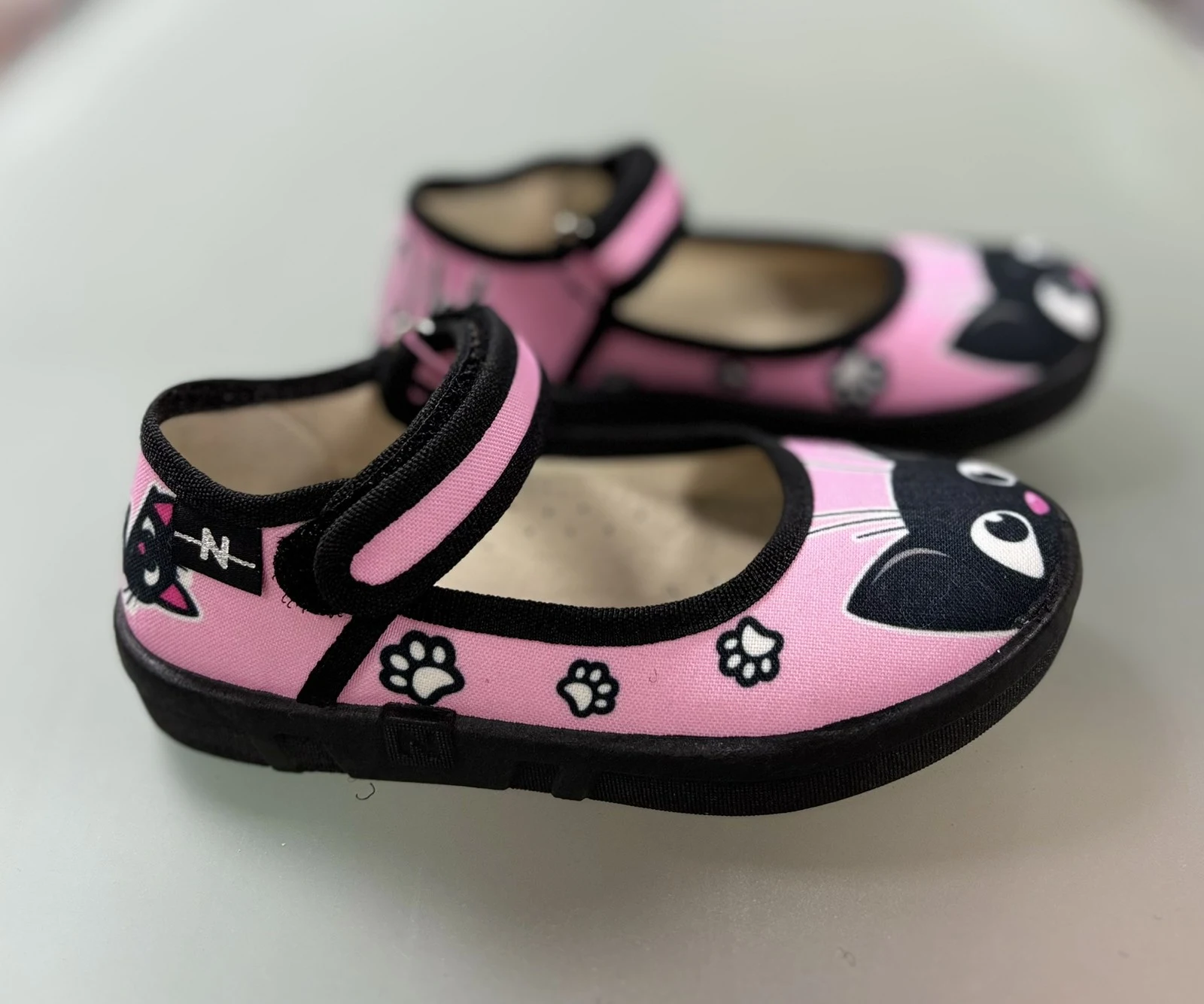 Textile slippers for kindergarten DIANA pink 360-294 WALDI