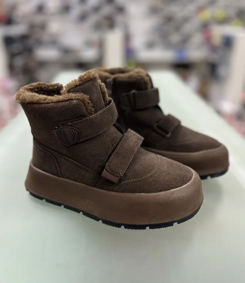 Черевики для дівчинки єврозима BROWN ABD1073R Apawwa