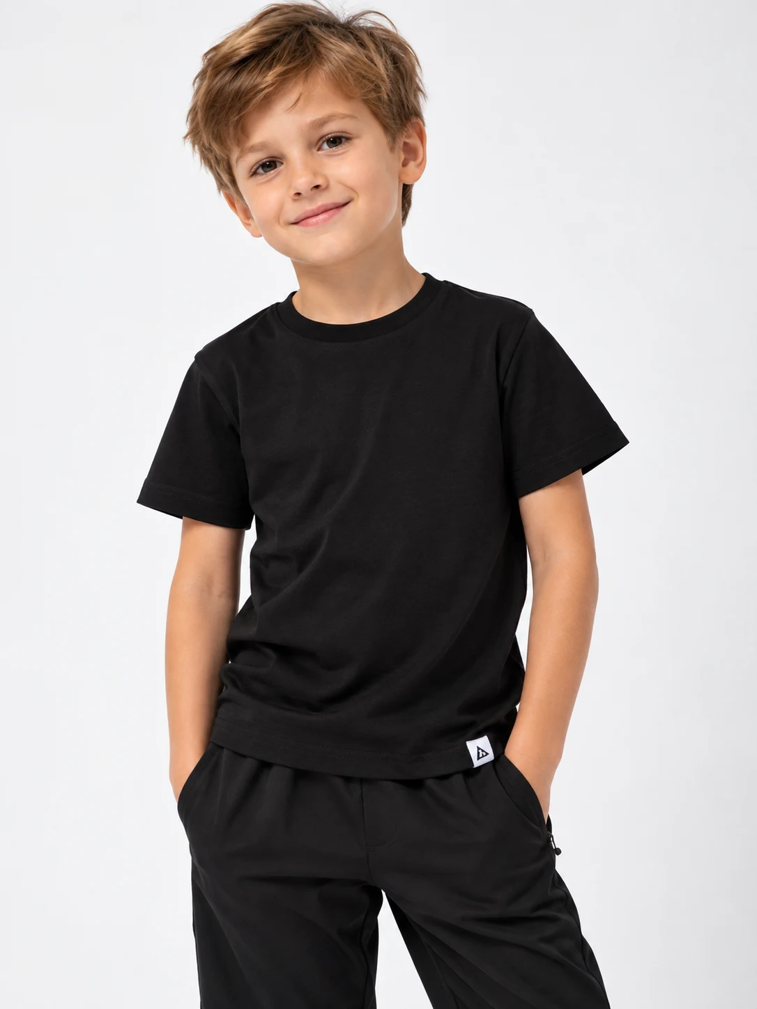 Kids' Black T-Shirt 1895/1832/1642 HART