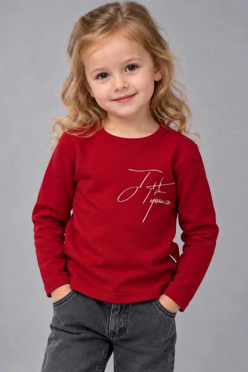 Girls' Long-Sleeve T-Shirt 735 Just HART