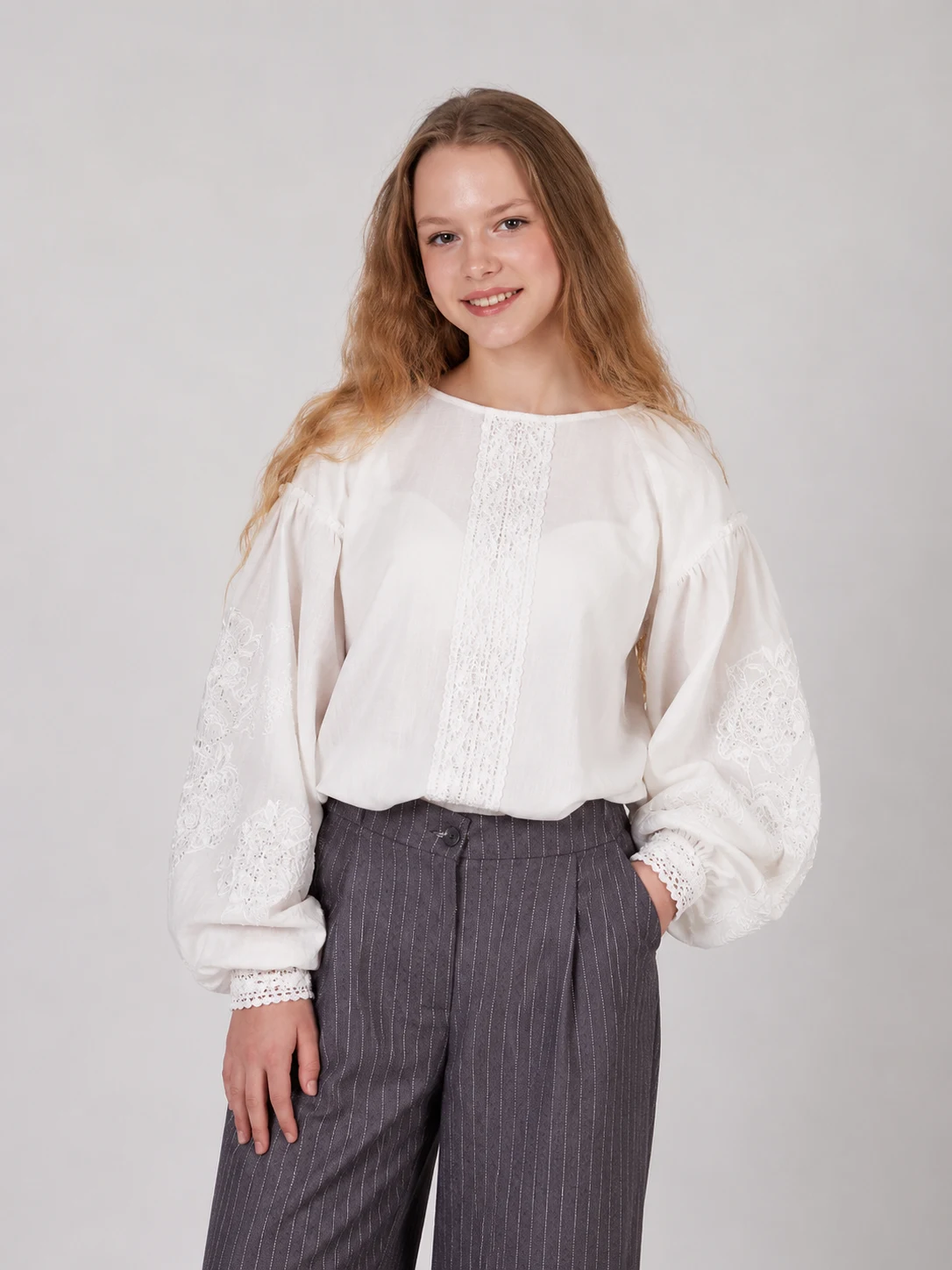 Embroidered Vyshyvanka Shirt 5517-2