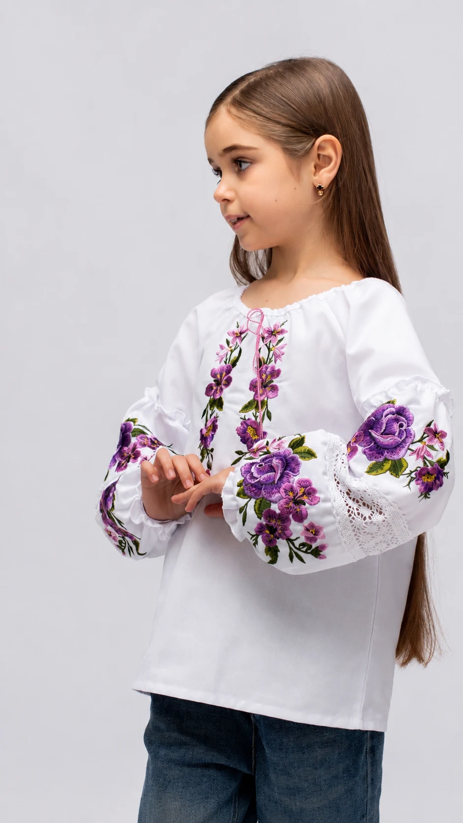 Сорочка дівч. 5559 бузок HART