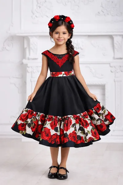 Mexican Girl Carnival Costume No. 7